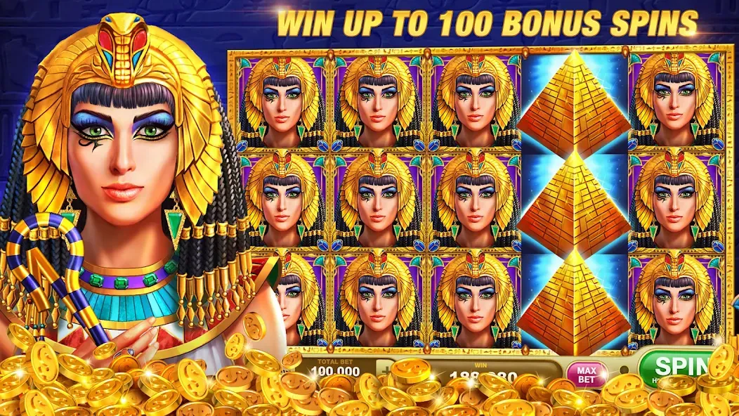 Slots Rush: Vegas Casino Slots (Слотс Раш)  [МОД Mega Pack] Screenshot 2