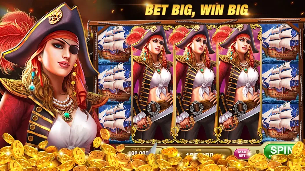 Slots Rush: Vegas Casino Slots (Слотс Раш)  [МОД Mega Pack] Screenshot 5