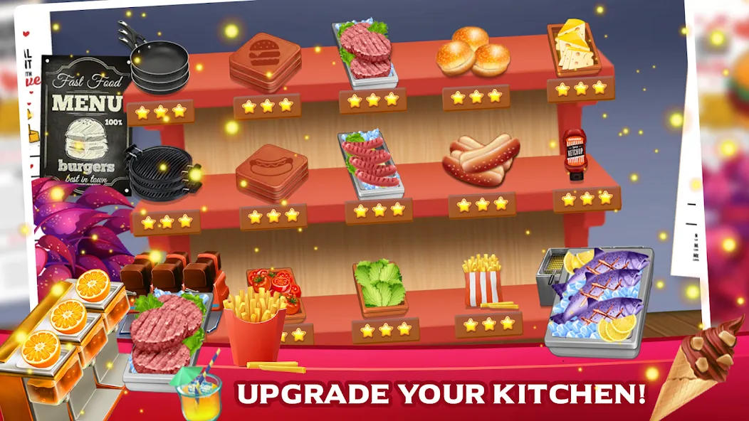 Cooking Mastery: Kitchen games  [МОД Бесконечные монеты] Screenshot 4