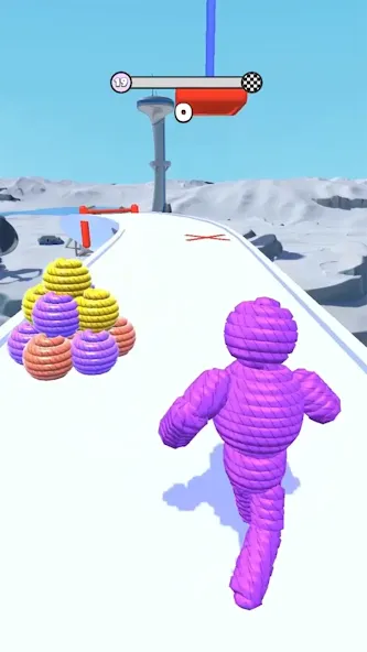 Rope-Man Run (Трос)  [МОД Unlocked] Screenshot 1