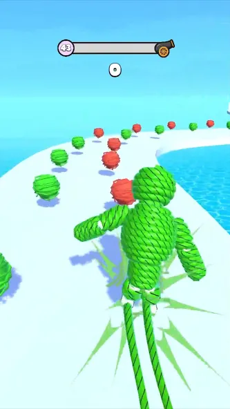 Rope-Man Run (Трос)  [МОД Unlocked] Screenshot 2