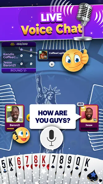VIP Spades - Online Card Game (ВИП Спейдс)  [МОД Все открыто] Screenshot 5