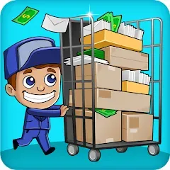 Взломанная Idle Mail Tycoon (Айдл Мейл Тайкун)  [МОД Mega Pack] - полная версия apk на Андроид