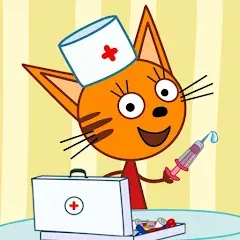 Взломанная Kid-E-Cats: Animal hospital  [МОД Unlimited Money] - стабильная версия apk на Андроид