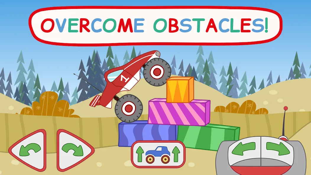 Kid-E-Cats: Kids Monster Truck  [МОД Все открыто] Screenshot 3