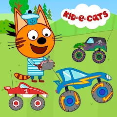 Скачать взлом Kid-E-Cats: Kids Monster Truck  [МОД Все открыто] - последняя версия apk на Андроид