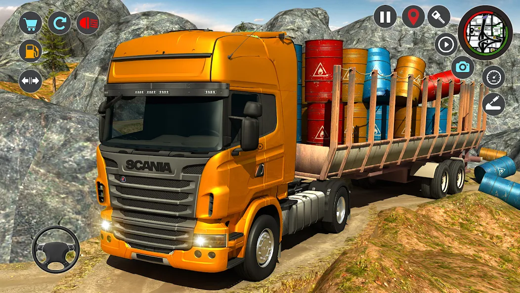 Transport Simulator Truck Game  [МОД Много денег] Screenshot 4