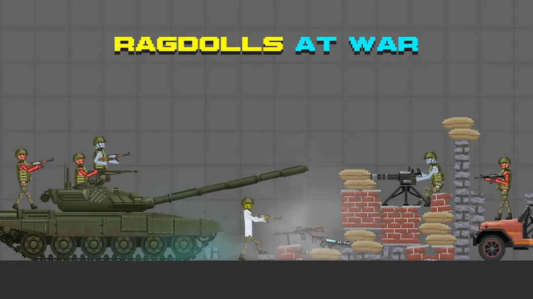 Ragdoll Playground (Рэгдолл Плейграунд)  [МОД Mega Pack] Screenshot 4