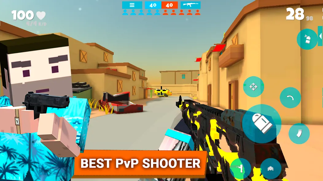 Fan of Guns: FPS Pixel Shooter (Фан оф Ганс)  [МОД Много монет] Screenshot 1