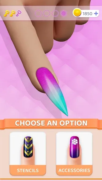 Nail Salon - Nails Spa Games (Нейл Салон)  [МОД Бесконечные деньги] Screenshot 5