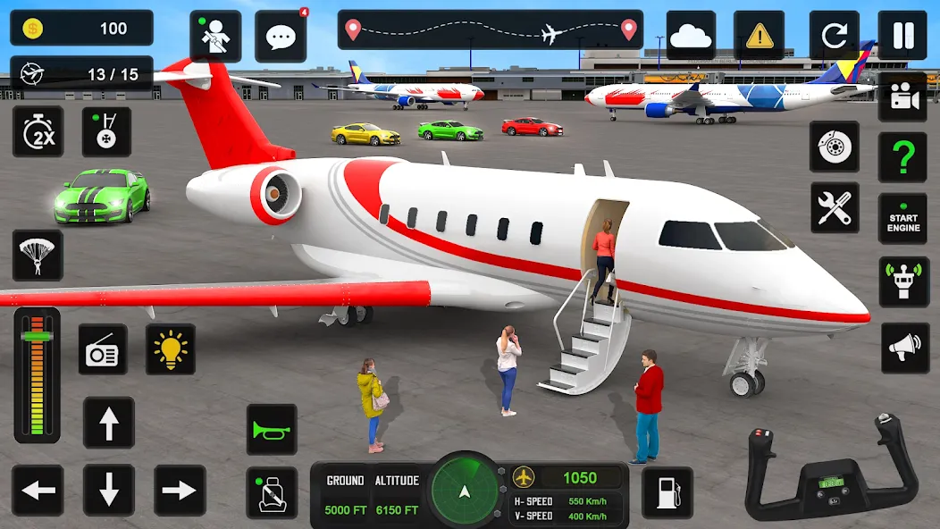 City Pilot Cargo Plane Games (Сити Пилот Карго Плейн Геймс)  [МОД Unlocked] Screenshot 2