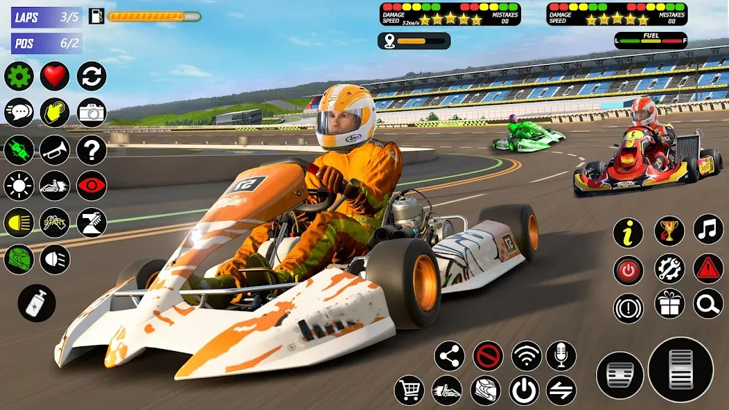 Buggy Race: Kart Racing Games  [МОД Menu] Screenshot 1