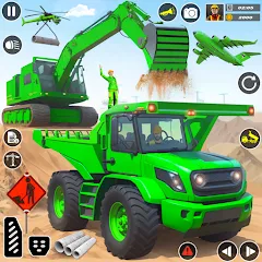 Взлом City Builder Construction Sim (Сити Билдер Констракшн Сим)  [МОД Много монет] - полная версия apk на Андроид