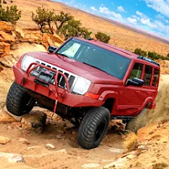 Взломанная Off Road Jeep Drive Simulator  [МОД Все открыто] - последняя версия apk на Андроид