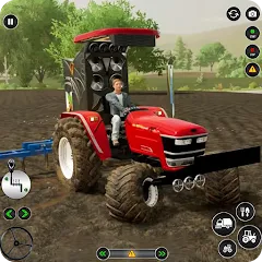 Скачать взлом US Tractor Farming Games 3d  [МОД Все открыто] - стабильная версия apk на Андроид