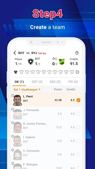 Legend Fantasy- Fantasy sports (Легенда фэнтези)  [МОД Unlimited Money] Screenshot 5