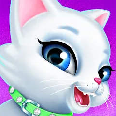 Взломанная Kitty Love - My Fluffy Pet  [МОД Unlimited Money] - стабильная версия apk на Андроид