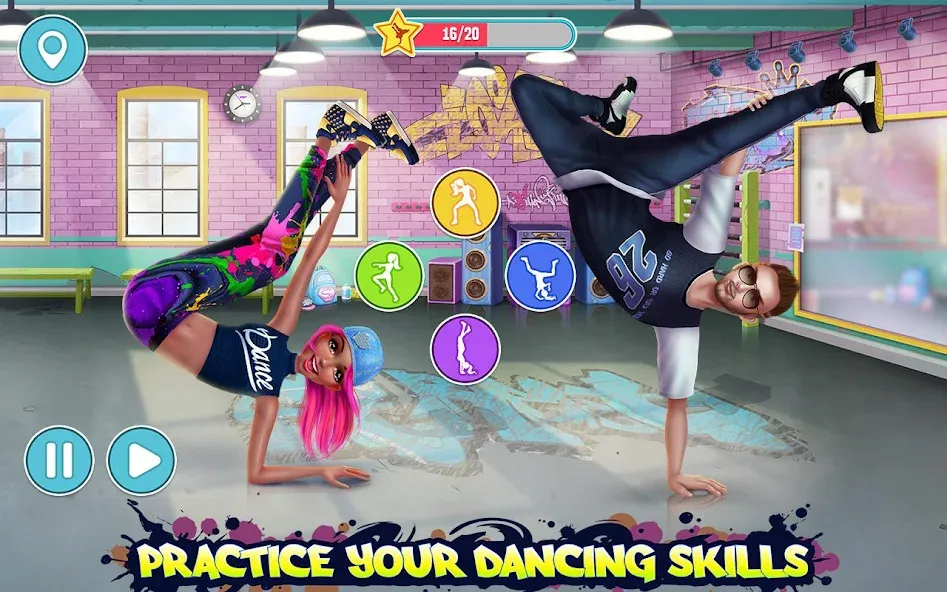 Hip Hop Battle - Girls vs Boys  [МОД Mega Pack] Screenshot 3