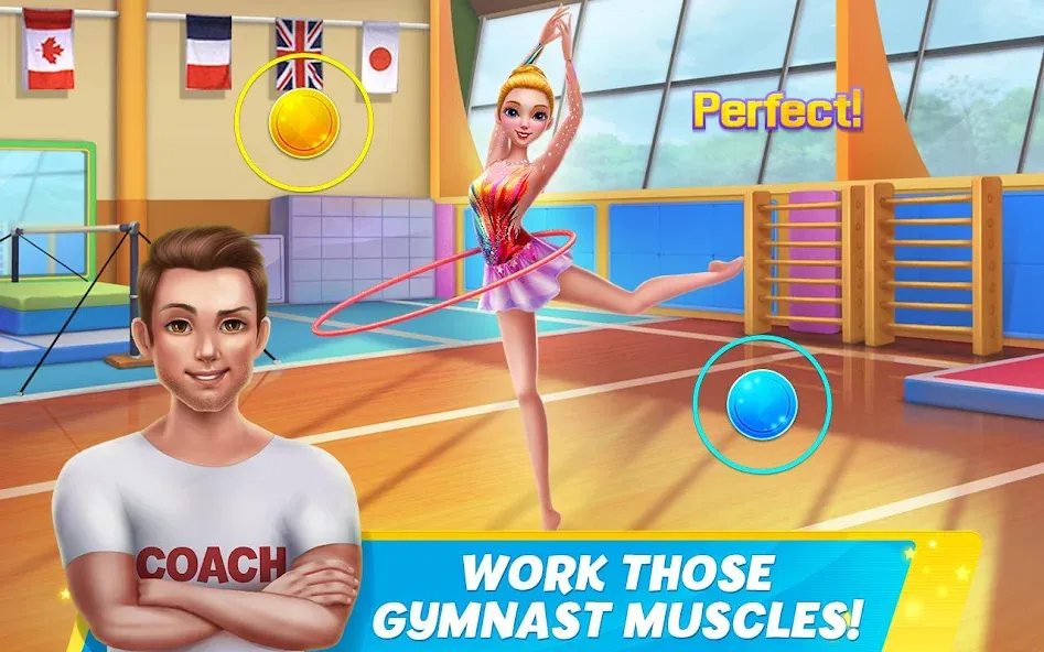 Rhythmic Gymnastics Dream Team  [МОД Unlimited Money] Screenshot 5