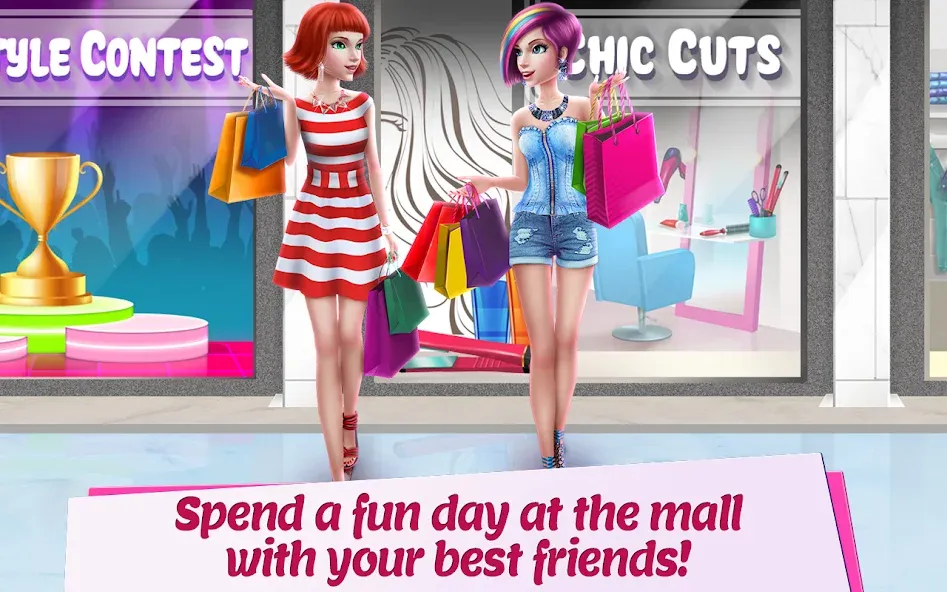 Shopping Mall Girl: Chic Game  [МОД Бесконечные деньги] Screenshot 2