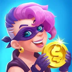 Скачать взлом Coin Gangster - Spin Master (Коин Гангстер)  [МОД Много монет] - полная версия apk на Андроид