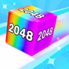 Скачать взломанную Chain Cube 2048: 3D merge game (Чейн Куб)  [МОД Menu] - последняя версия apk на Андроид