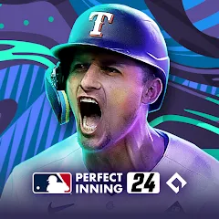 Взломанная MLB Perfect Inning 24 (МЛБ Совершенная Подача 23)  [МОД Mega Pack] - последняя версия apk на Андроид