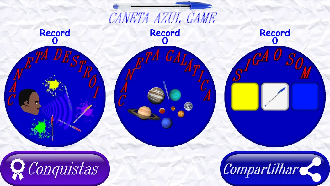 Caneta azul (Канета азул)  [МОД Много монет] Screenshot 1