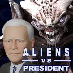 Взлом Aliens vs President (Элиены против Президента)  [МОД Unlimited Money] - последняя версия apk на Андроид