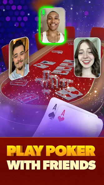 Poker Face: Texas Holdem Poker (Покер Фейс)  [МОД Все открыто] Screenshot 1