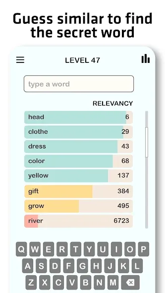 Contexto - Similar Word (Контекст)  [МОД Menu] Screenshot 2