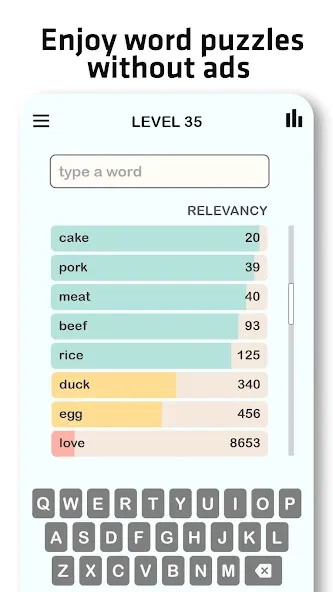 Contexto - Similar Word (Контекст)  [МОД Menu] Screenshot 5