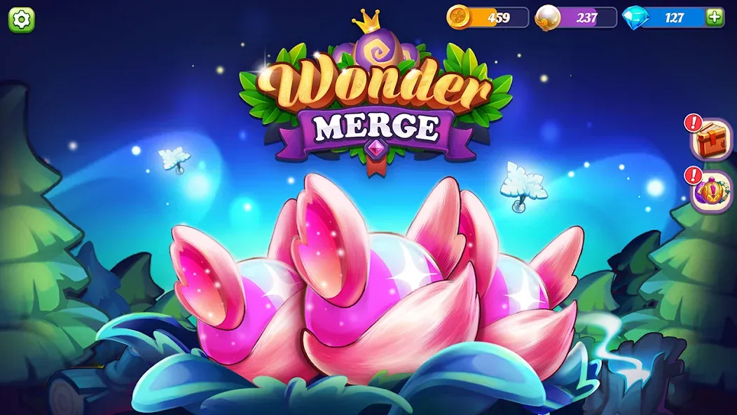 Wonder Merge - Match 3 Puzzle (Вондер Мердж)  [МОД Бесконечные монеты] Screenshot 3