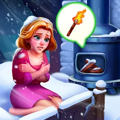 Скачать взломанную Dream Family - Match 3 Games (вит Кранч)  [МОД Unlocked] - последняя версия apk на Андроид