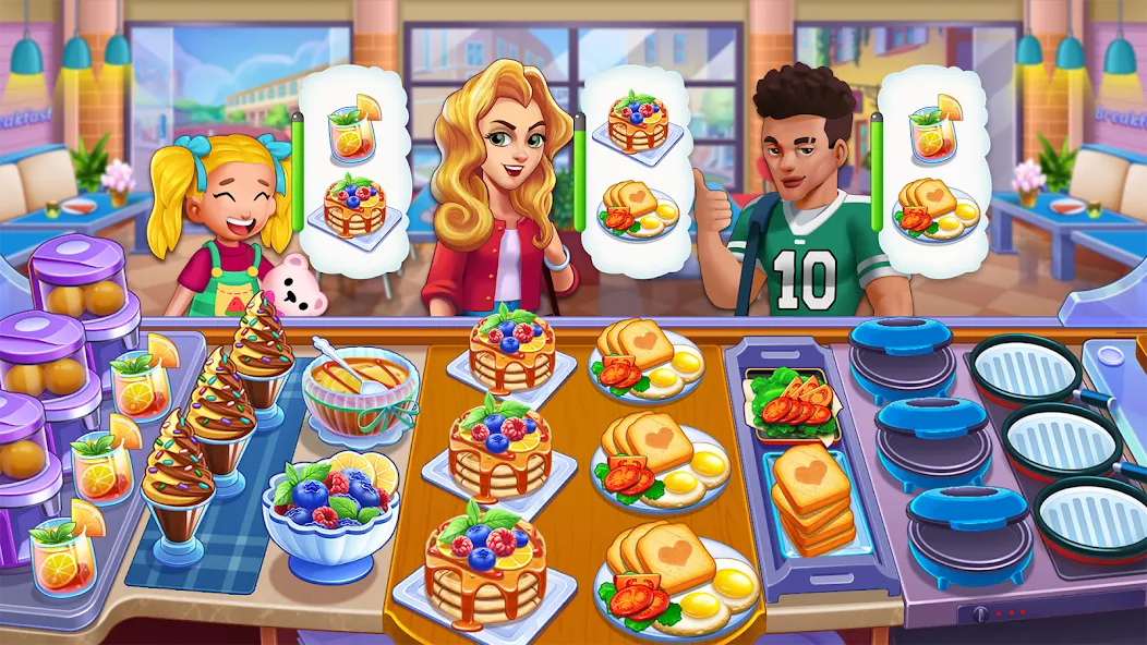 Food Voyage: Fun Cooking Games (Фуд Воядж)  [МОД Много денег] Screenshot 3