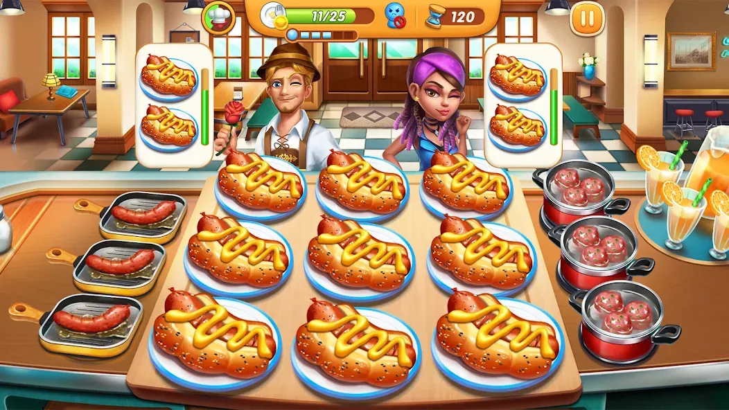 Cooking City - Cooking Games (Кукинг Сити)  [МОД Unlimited Money] Screenshot 4