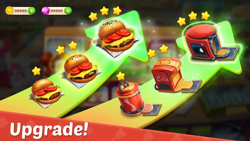 Cooking Town - Restaurant Game (Кукинг Таун)  [МОД Mega Pack] Screenshot 3