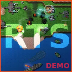 Взлом Rusted Warfare - Demo (Растущая война)  [МОД Много денег] - полная версия apk на Андроид