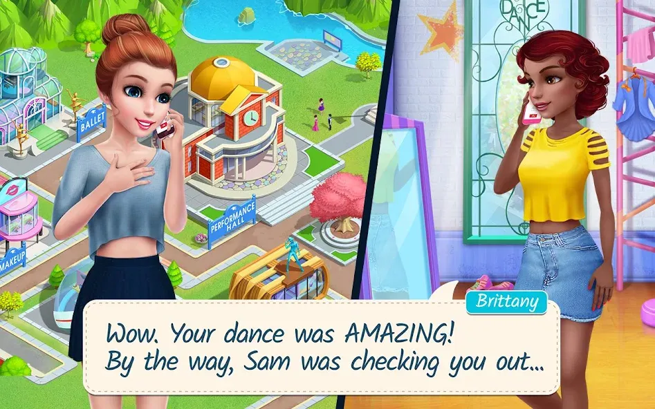 Dance School Stories  [МОД Unlimited Money] Screenshot 2