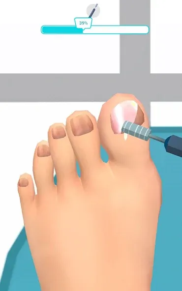 Foot Clinic - ASMR Feet Care (Фут Клиник)  [МОД Бесконечные деньги] Screenshot 5