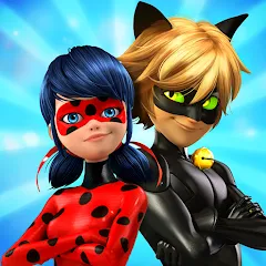 Скачать взлом Miraculous Ladybug & Cat Noir  [МОД Бесконечные монеты] - стабильная версия apk на Андроид