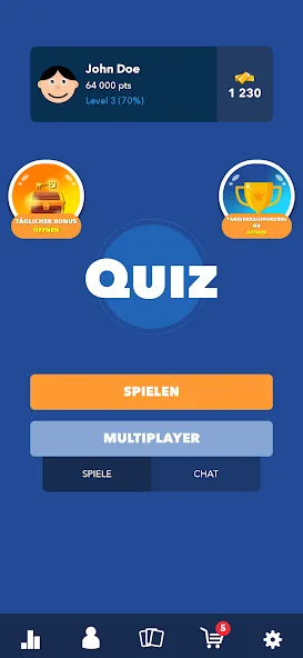 Super Quiz - Wissens Deutsch (упер квиз)  [МОД Mega Pack] Screenshot 1