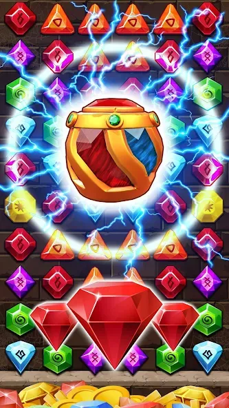 Jewel Ancient Pyramid Treasure  [МОД Все открыто] Screenshot 1