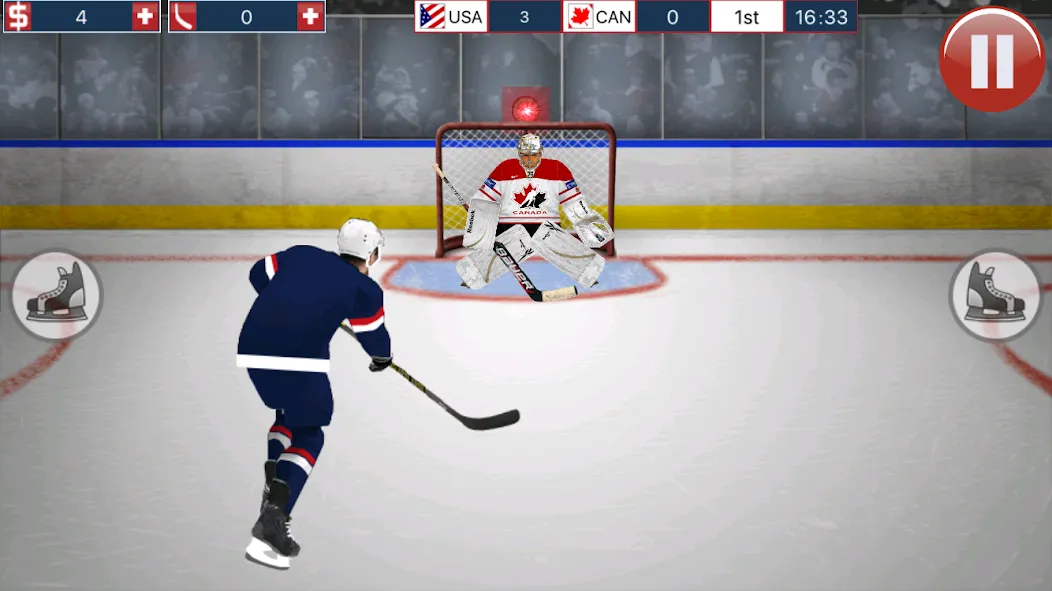 Hockey MVP (Хоккей МВП)  [МОД Unlimited Money] Screenshot 1