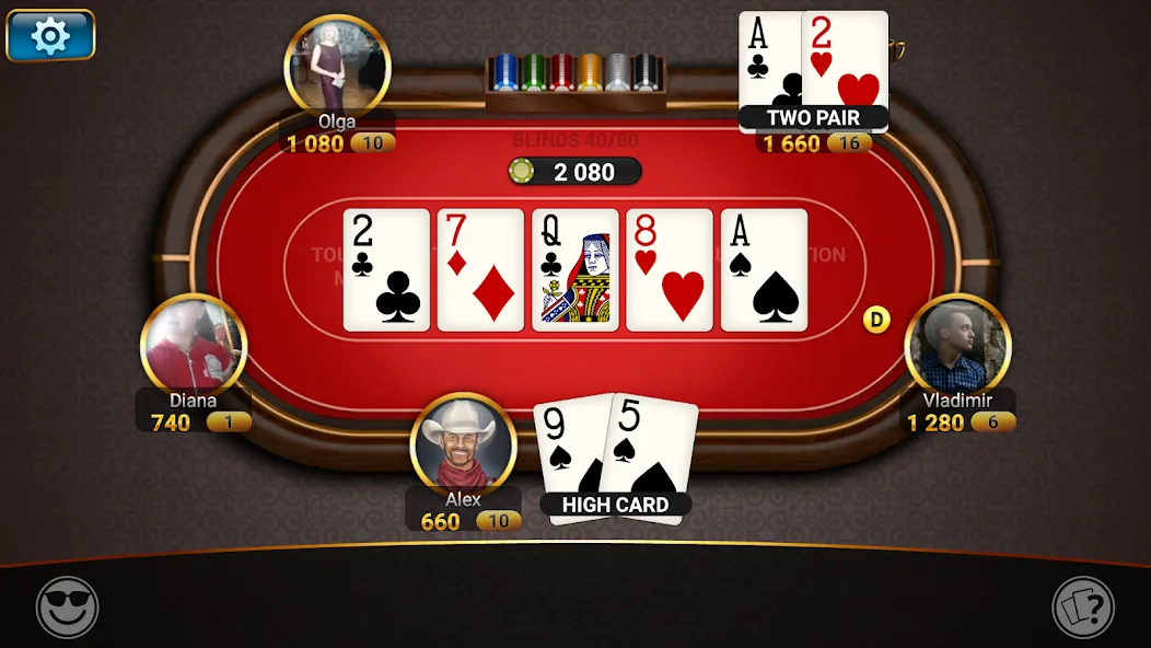 Poker Championship Tournaments  [МОД Mega Pack] Screenshot 2