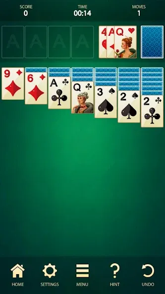 Classic Solitaire: Card Games (Классический пасьянс)  [МОД Unlocked] Screenshot 1