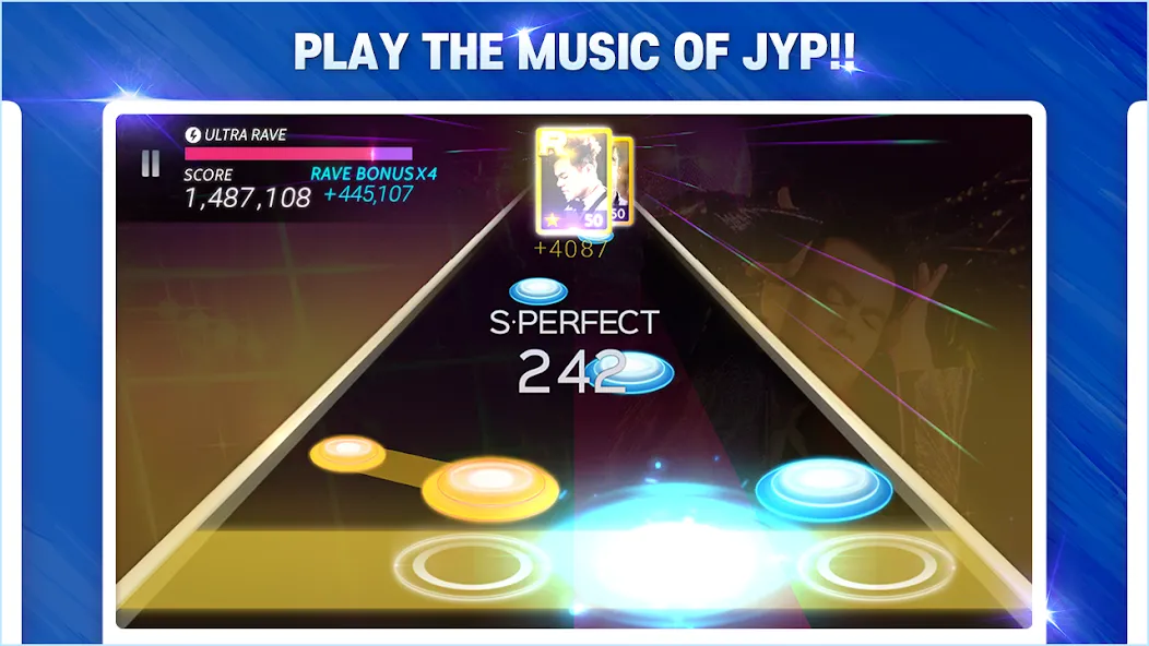 SUPERSTAR JYPNATION (уперстар )  [МОД Много монет] Screenshot 3