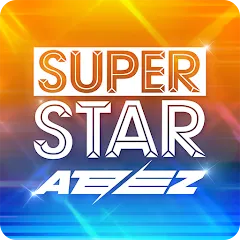 Скачать взлом SUPERSTAR ATEEZ (уперзвезда )  [МОД Много монет] - полная версия apk на Андроид