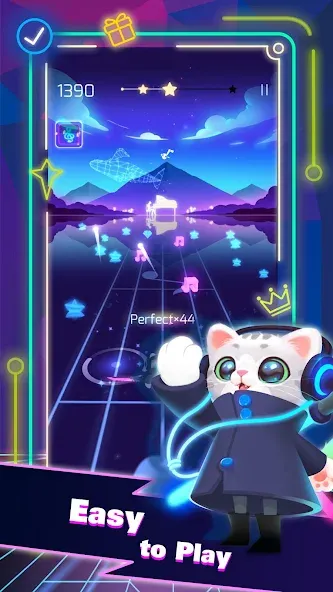 Sonic Cat (Соник Кэт)  [МОД Много монет] Screenshot 2