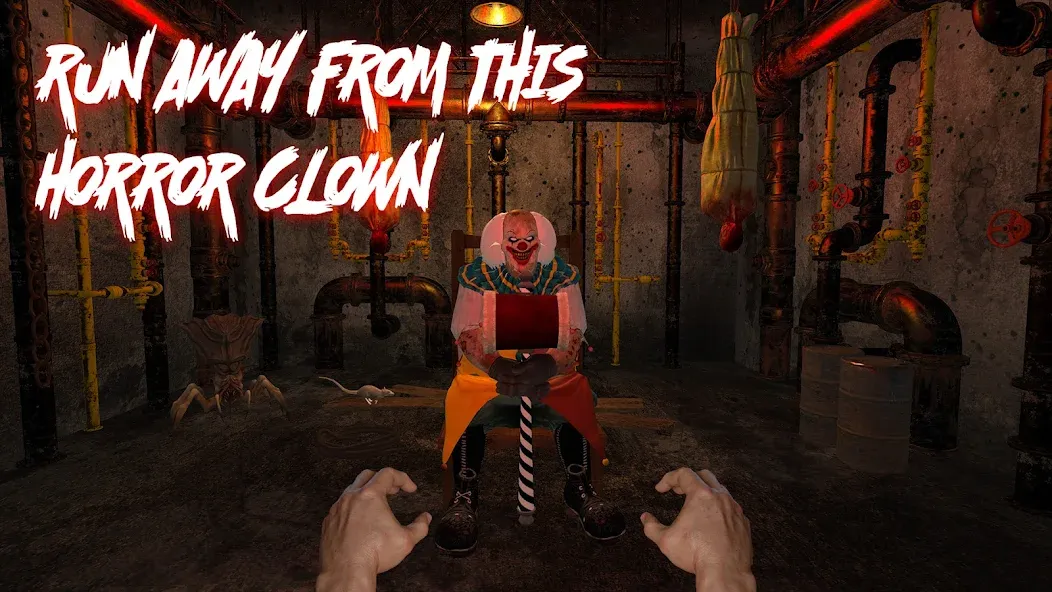 Horror Clown - Scary Ghost  [МОД Бесконечные монеты] Screenshot 1